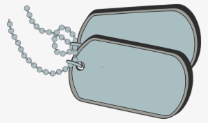 Dog Tags, Military, Identification, Army - Military Dog Tag Png #509274