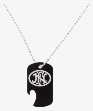 Fn Dog Tag Bottle Opener - Fn Herstal #509275