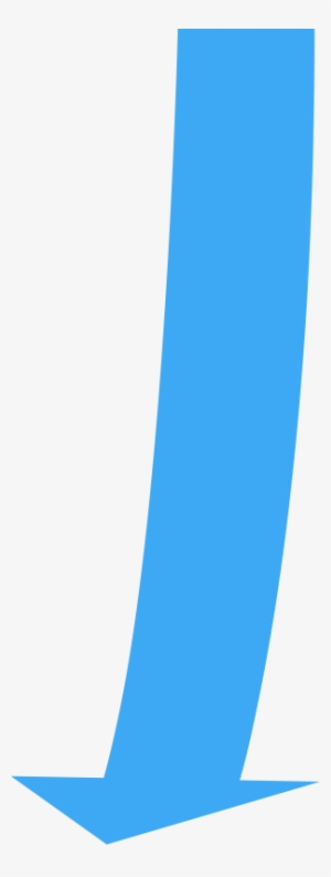 Curved Directional Arrow Pointing Down - Arrow Pointing Down #509398