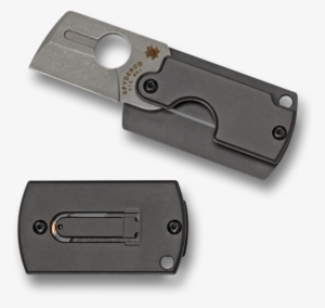 Spyderco C188alp Dog Tag Gen 4 Folding Knife - Spyderco Dog Tag Folder Gen4 #509720