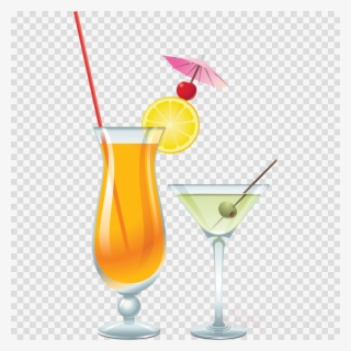 Drink Vector Clipart Cocktail Fizzy Drinks - Hurricane Drink Png #5000666