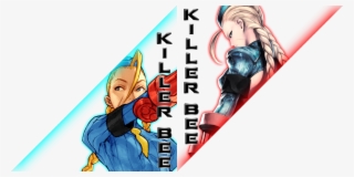 The Portraits Of Cammy And Killer Bee Are The Same - Graphic Design #5001974