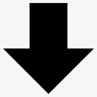 Png File Svg - Freccia In Basso Carattere #5002810