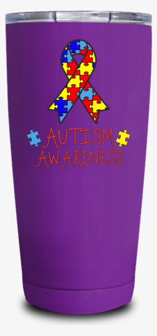 Autism Awareness Ribbon 20oz Uv Tumbler - Autism #5003706 Autism Awareness Ribbon 20oz Uv Tumbler - Autism #5003706