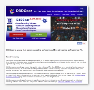 D3dgear-å®˜ç½'æˆªå›¾ - Web Page #5003873