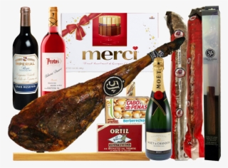 Gourmet Christmas Basket - Merci Chocolates By World Market #5006167
