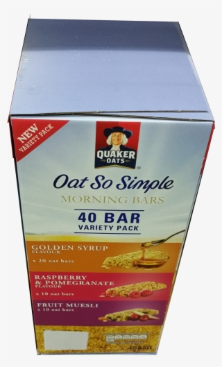 Quaker Oats So Simple Morning Bar 40 Bar Variety Pack #5006291