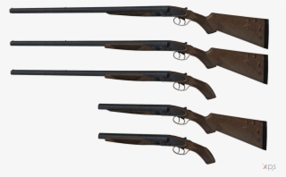 Double Barrel Shotgun Clipart - Double Barrel Shotgun Cod Ww2 #5006604