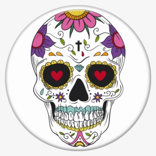 Pop Selfie Caveira Mexicana - Mexican Day Of The Dead Symbols #5007034