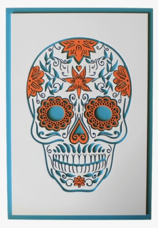 Placa Decorativa Caveira Mexicana #5007280