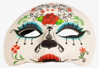 Máscara Caveira Mexicana - Decorated Mexican Elegant Death Mask #5007485