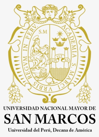 Unmsm Escudo Xvi-xxi Transparente Nombre Vertical - Universidad Nacional Mayor De San Marcos #5007993