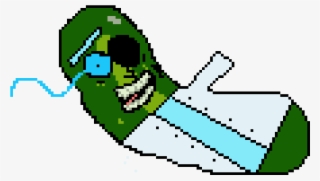 Pickles Clipart Pixel Art - Piramide De Base Cuadrada #5008101