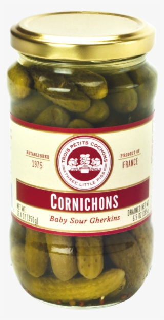 Cornichons - Les Trois Petits Cochons Organic Chicken Liver, Pork #5008297