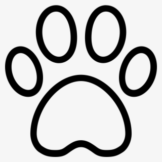 Png File Svg - Paw Outline Icon Png #5008361