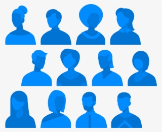 People Bg Welcome Section - Blue #5009266