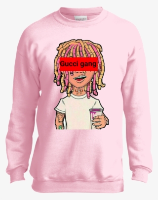 Lil Pump Gucci Gang Youth Sweatshirt Sweatshirts - Lil Pump Tshirt Brand New Sizes Availabl #5009591