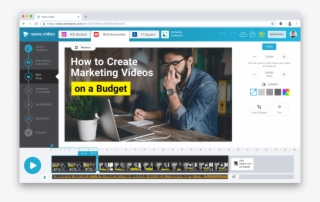 Video Is An Online Drag And Drop Social Media Video - Wave #5009802