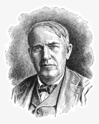 Thomas Edison Biography Life Children Story School - Thomas Alva Edison Sketch #5009858