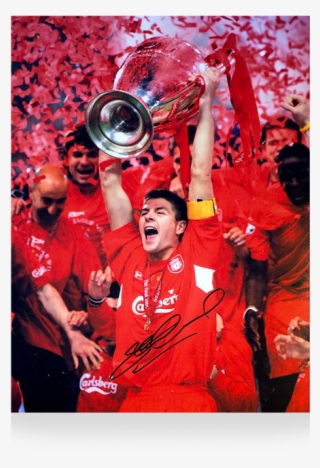 Steven Gerrard 2005 European Cup Liverpool #5010529
