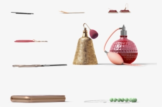 Various Female Cosmetics Transparent Decoratives - Portable Network Graphics #5011068