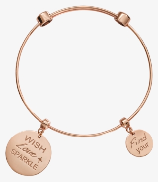 B1043rg17 - Nikki Lissoni Charm Bangle Rose Gold-plated Your Inner #5012574