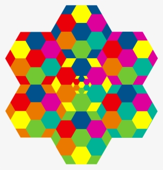 Hexagonal Ai Flower 4 1969px 205 - Clip Art #5013928