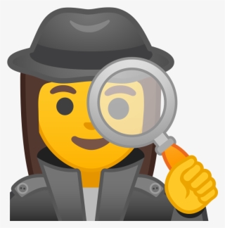 Woman Icon Noto Emoji - Detective Emoticon #5014527