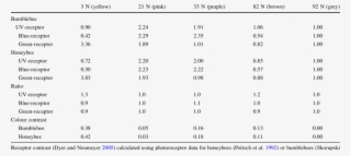 Receptor Contrast For Either Bumblebees Or Honeybees - Non Albicans Candida Drug Resistance #5014831