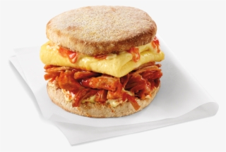 Pulled Pork & Eggs Sriracha Hollandaise Sandwich - Fast Food #5014940