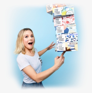 Kristen Bell Talks Giving Back Through This Bar Saves - This Bar Saves Lives, Llc #5015977