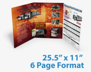 5" X 11" Tri-fold Brochure - Tri-fold Brochure 11x25.5 #b-04 #5016178