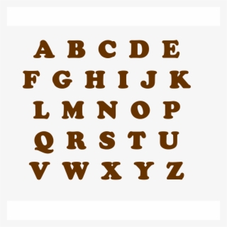 Letras Marrons Eva Lojas Brilhante - Letras Con Gotas De Agua #5017129