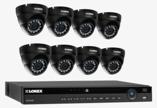 The Hd Ip Cameras - Lorex 8 Channel Nr9082 4k Home Security System With #5017324