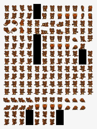 Weegee Sprite Sheet - Free Transparent PNG Download - PNGkey