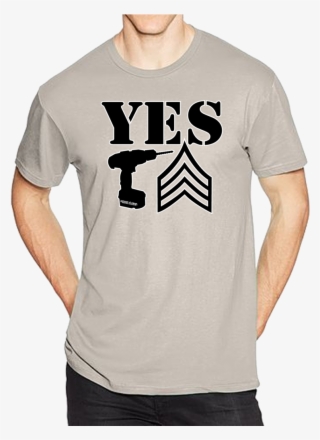 Yes Drill Sergeant Short Sleeve T-shirt - Crayons And Marines Shirts #5018023