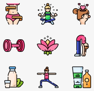 Yoga And Midfulnes - Clip Art #5018339