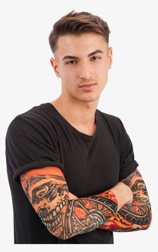 3290 Tattoo Sleeve - Színes Kar Tetoválás #5018787