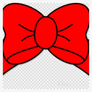 Clip Art Bows Transparent Background Clipart Desktop - Red Hair Bow Clipart #5019305