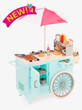 Retro Hot Dog Cart - Photograph #5020026