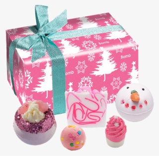 Dreaming Of A Pink Christmas Gift Pack - Bomb Cosmetics Christmas Gift Set #5020772