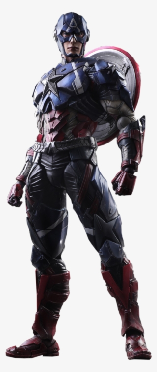 Captain America Variant Collectible Figure - Captain America - Variant Play Arts Figure #5020839