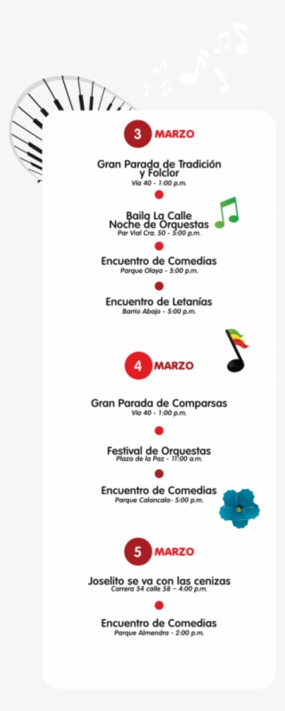 Programación Del Carnaval De Barranquilla - Carnival #5021521