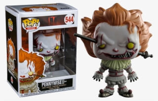 It - Funko Pop! Movies: It - Pennywise With Boat #5021911