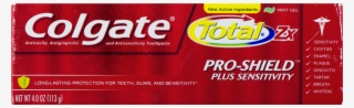 Colgate Total Zx Pro-shield Plus Sensitivity Mint Gel - Colgate Junior Bubble Fruit Toothpaste #5022142