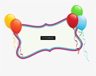 Birthday Frame - Balloon #5024680