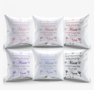 Personalised White Silk Cushion Covers - Cushion #5024732