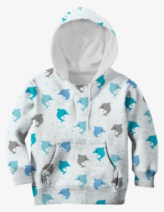 3d Happy Dolphins Full Print Hoodie T Shirt - Hoodie #5024779