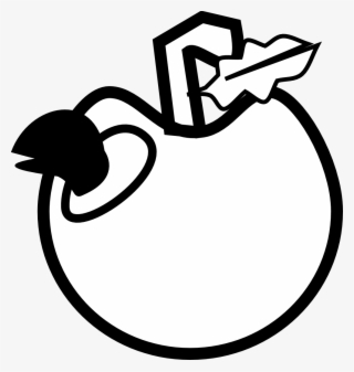 Milker Warm And Black Apple Black White Line Art 999px - White #5025013