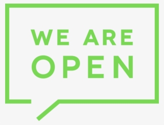 Thumbnail Image - We Are Open Png #5026131